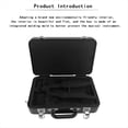 thumbnail image 4 of Clarinet Gig Carry Padded Shockproof Protective with Handle Strap Clarinet Protection Accessories, 4 of 5