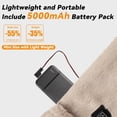 thumbnail image 4 of Bufanda Calefactable KLADNDER Recargable por USB con Batería de 5000mAh, 4 of 8