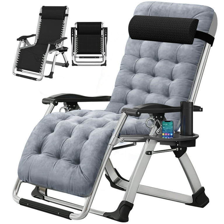 Slsy XL Zero Gravity Chair Oversized XL Folding Reclining Lounge