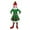 Green, variant on IVEYRTF Children Performance Complete Set with Hat Dress Belt Socks and Shoes for Holiday Party School Festival Play Role Play Outfit for Kids Girls Boys Christmas(Green,7-8 Years)