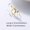 1pcs Gold Cat Earring#10, variant on Boho Punk Cat Snack Crystal Animal Ear Clip Stud Earring Women Men Retro Jewelry-2pcs Gold Swallow Earring#6