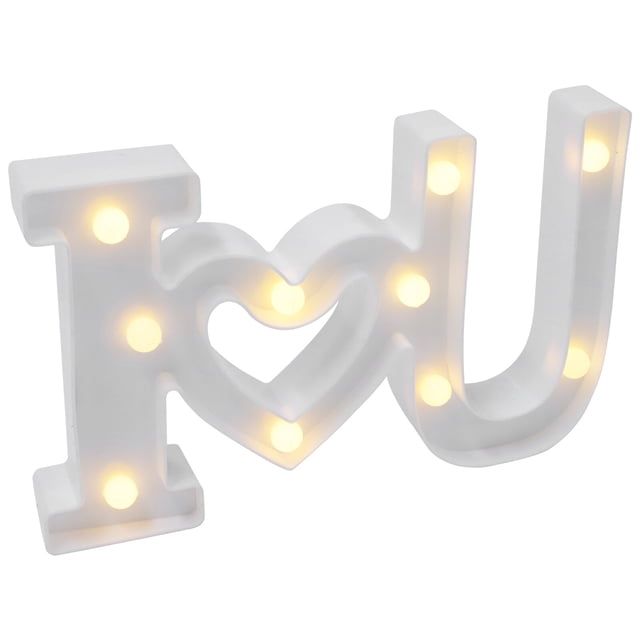 Lámpara de letrero de neón Light Up Light decorativo de neón para fiesta de bodas