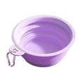 thumbnail image 3 of Collapsible Dog Bowl Silicone, 2 Pack Pet Travel Bowls | Foldable Water Feeder Dish for Small to Large Dogs Cat Walking Hiking Camping, Portable Dog Bowl, 3 of 6
