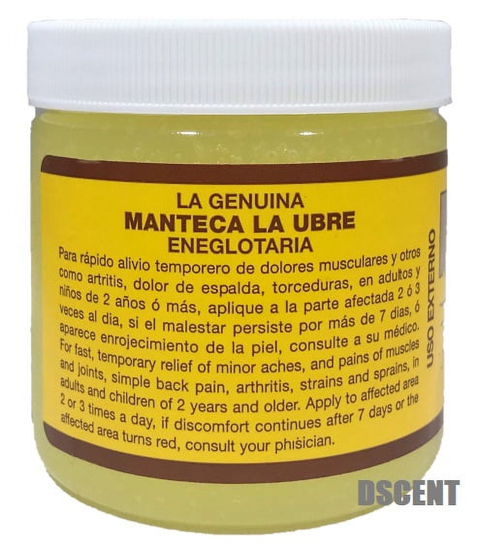 Manteca La Original La Ubre Extra Strength Formula For Aches & Pains 3 Oz