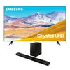 Samsung UN55TU8000 55" 8 Series Ultra High Definition Smart 4K Crystal TV with a Samsung HW-Q60T Wireless 5.1 Channel Soundbar and Bluetooth Subwoofer (2020)