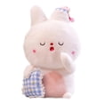 thumbnail image 1 of Adorable Cartoon Bunny Plush Doll Soft Stuffed Toy Kid Hugging Pillow Gift, 1 of 5