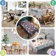 thumbnail image 6 of Fantasy Princess Unicorn Pattern Rectangle Tablecloth 60"x120",Waterproof Polyester Rectangle Table Cloth, Wipeable Spillproof Polyester Tablecloth for Dining, Camping, Indoor and Outdoor, 6 of 6