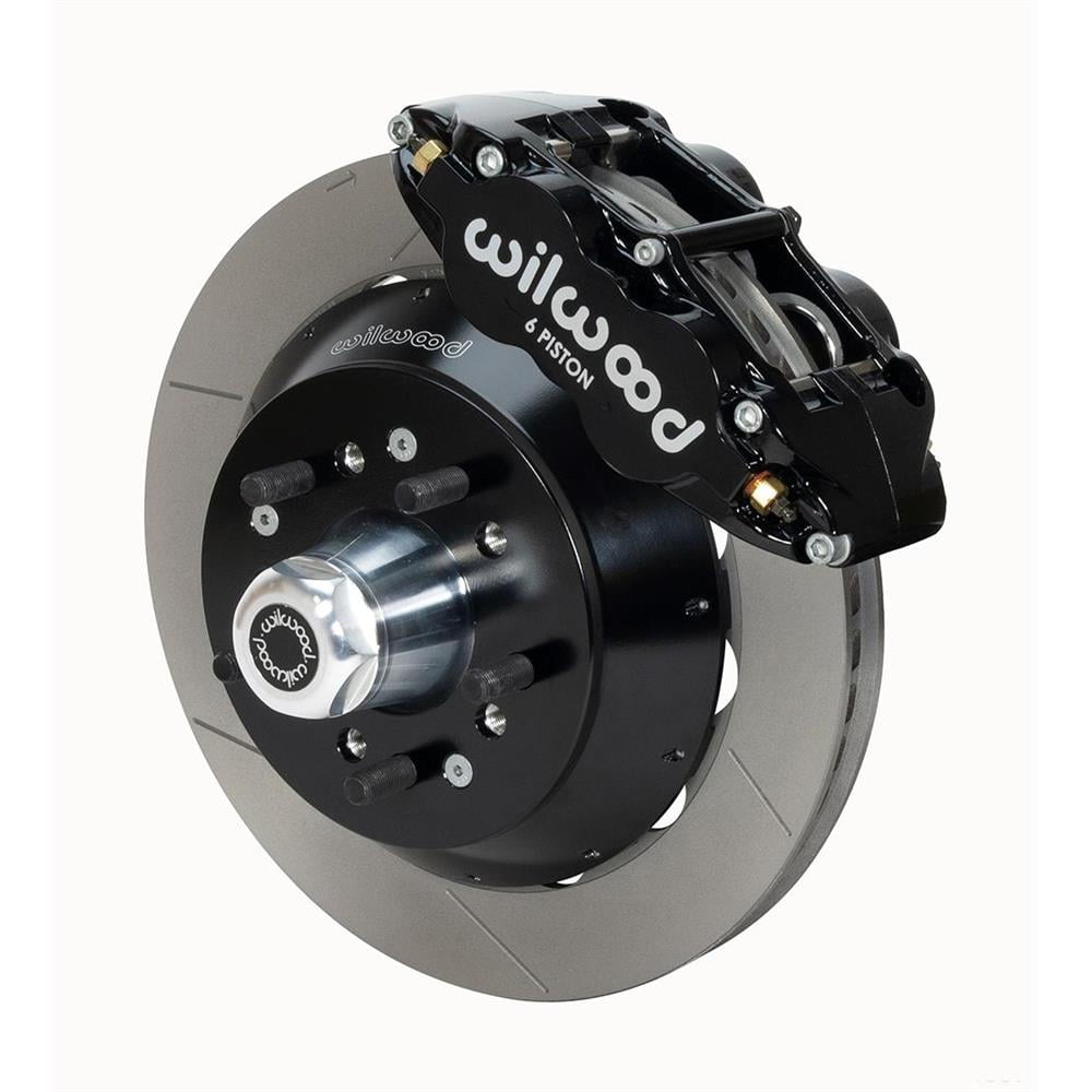Wilwood Forged Narrow Superlite 6R 6 Piston Front Brake Kit - Red - GM F-Body / X-Body 1970-78 main image 0