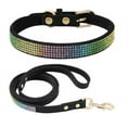 thumbnail image 1 of Dog Collars  Shining Drill Rhinestone Collar Leash Rope Set for Small Pet Dog Cat Puppy, 1 of 7