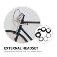 thumbnail image 3 of BESTYASH 1Jgo Accesorio De Headset Metálico Negro Ideal Para Urbano Estable, 3 of 7