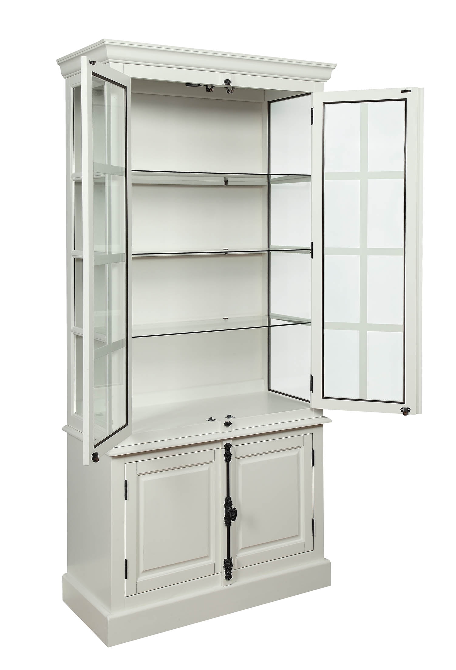 glass curio glass curio