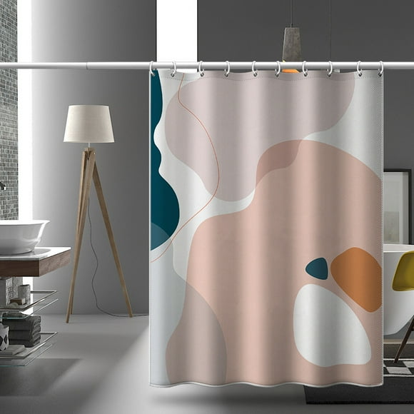 NETSENG Boho Shower Curtain Abstract Shower Curtain Mountain Shower Curtains for Bathroom Shower Curtain Set Waterproof Fabric Shower Curtains Boho Bathroom Set (72 x 72 Inches)