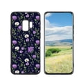 thumbnail image 1 of Compatible with Samsung Galaxy S9 Phone Case, Pretty-floral-purple-1 Case Silicone Protective for Teen Girl Boy Case for Samsung Galaxy S9, 1 of 1
