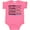 Hot Pink, variant on Inktastic Funny Flute Music Quote Boys or Girls Baby Bodysuit