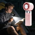 thumbnail image 2 of High Speed Handheld Turbine Fan 29000 RPM Foldable 3-in-1 Portable Mini Fan with LED Display Rechargeable for Travel Outdoor Office by PALIFEUR, 2 of 9
