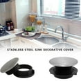 thumbnail image 2 of 26~40mm Steel Kitchen Sink Tap Hole Blanking Plug Stopper Basin Cover 2022 H6U8, 2 of 9