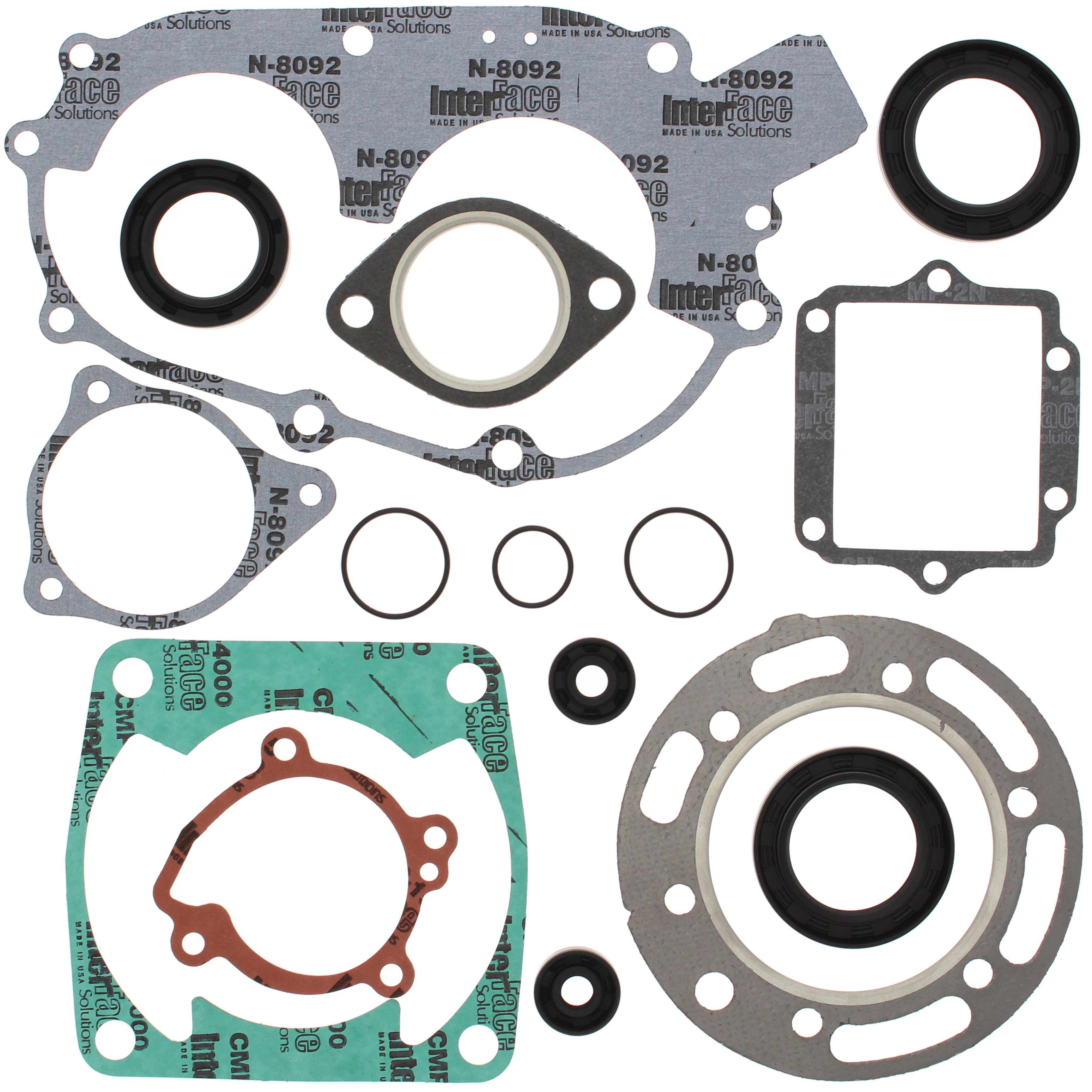 New Complete Gasket Kit w/ Oil Seals Polaris 350L 4x4 350cc 1993