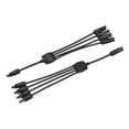 thumbnail image 1 of Y Branch Solar Connectors Parallel Cable Adapter 4-Way Solar Cable Connector Self-locking IP67 Waterproof PV, 1 of 8