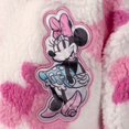 thumbnail image 2 of Disney Minnie Mouse Little Girls' Fleece Full-Zip Jacket Ivory, 2 of 3