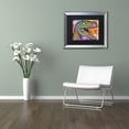 thumbnail image 4 of Trademark Fine Art "Raptor" Canvas Art by Dean Russo, Black Matte, Silver Frame, 4 of 4