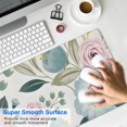 thumbnail image 4 of Flowers and White Stamens Desk Mouse Pad Pad Mouse Waterproof Non Slip for Office Home Work Gaming Desktop Tables Mousepad Rubber Base Mousepad with Stitched Edges 35.4x15.7inches, 4 of 7
