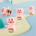 thumbnail image 4 of Fancy Toys for Kids Animals Climbing Stairs Toys Electrical Assembly Track Slide Children's Educational Animals Climbing Stairs Toy Piglet Penguin Slide Rollercoaster Toys, 4 of 6