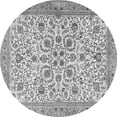 thumbnail image 1 of Ahgly Company Indoor Round Persian Gray Traditional Area Rugs, 6' Round, 1 of 1