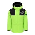 thumbnail image 4 of RXIRUCGD USB Intelligent Constant Temperature Heated Windproof Plus Size Coat For Men And Women Winter 4 Heated Jacket Coat( Green, Size:M ), 4 of 6