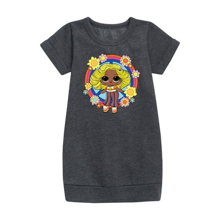 

Lol Surprise! - Shine Bay Bay Retro - Toddler And Youth Girls Fleece Dress