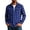 #H-Blue, variant on TRUNZI Mens Plaid Long Sleeve Button Down Shirts Regular Fit Work Office Suit Gingham Shirts with 2 Chest Pockets