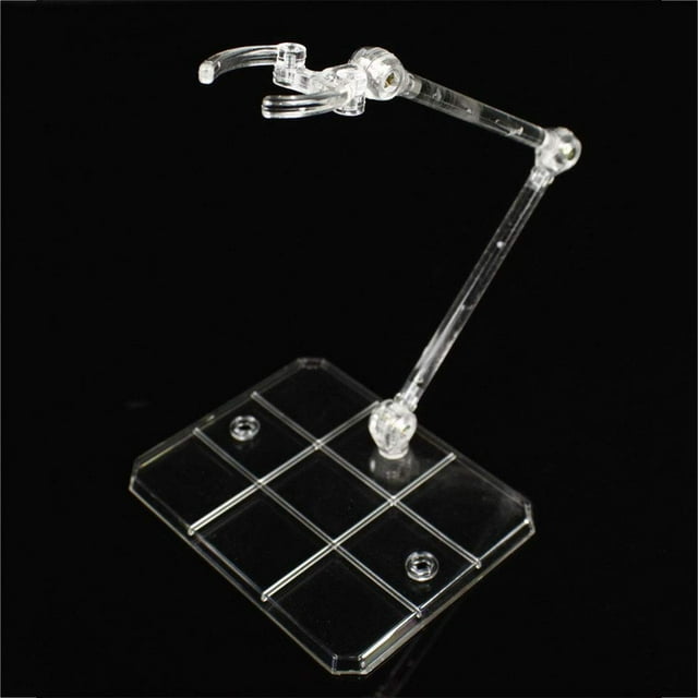 PinShang Action Base Clear Display Stand for 1/144 HG/RG Gundam Figure Model Toy Transparent