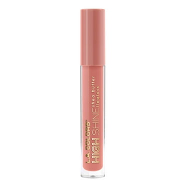 L.A. COLORS Hydrating High Shine Shea Butter Non-Sticky Lipgloss, Sensual