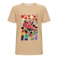 thumbnail image 5 of Tops para hombre, blusas y camisas de cuello redondo y manga corta para hombre, camisetas deportivas con estampados casuales para el Día de la Madre, blusas de cuello redondo y manga corta, blusas de, 5 of 5
