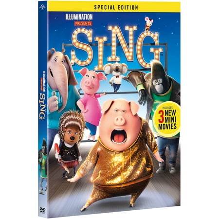 Sing (2016) (Special Edition) (DVD) (Best Miranda Sings Videos)