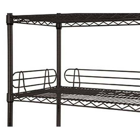 

42 Wide Black Wire Shelf Ledge