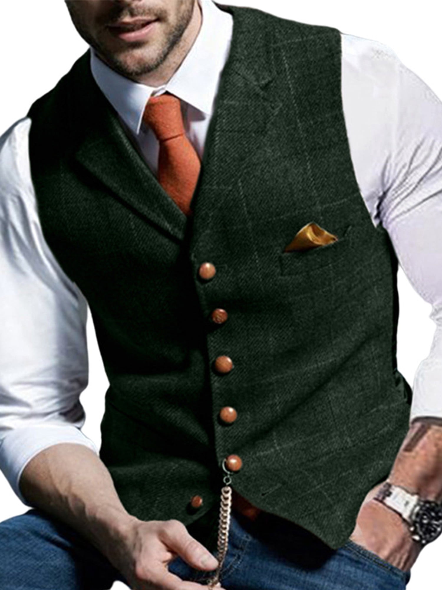 West Louis™ (Jacket+Vest+Pants) Business Formal Suit