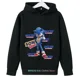 thumbnail image 4 of Sudadera con capucha de Sonic para niños de 3 a 14 años, sudadera de manga larga para bebés, camisetas de dibujos animados, jerséis de gran tamaño, ropa divertida para niños, 4 of 5