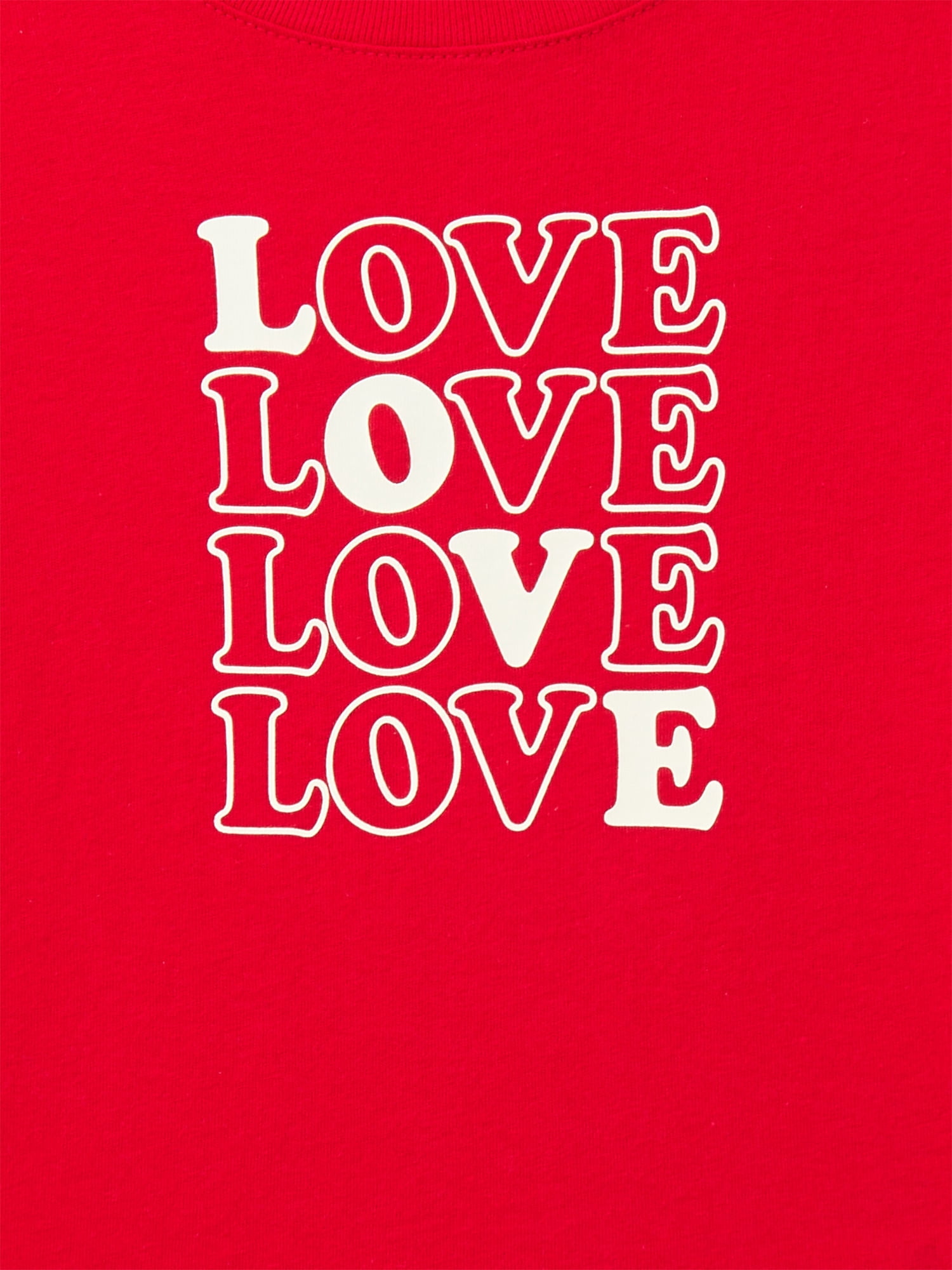 Valentine’s Day Toddler Boys or Girls Short Sleeve T-Shirt from Way to Celebrate, Sizes 12M-5T