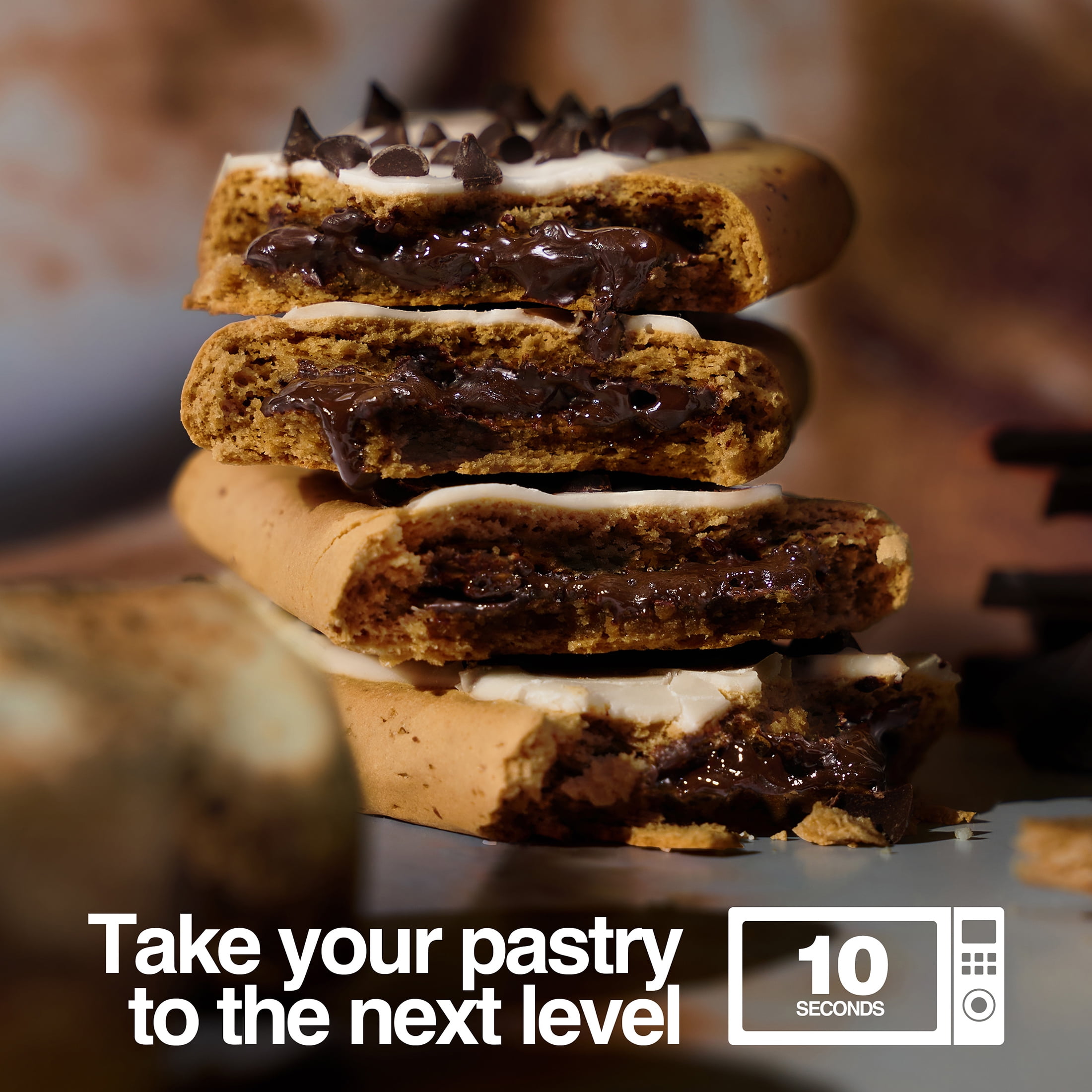 (4 pack) Legendary Foods Gluten Free and Keto Friendly Protein Pastry - S'mores - 8oz/4ct