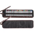 thumbnail image 2 of 72 Coloured Art Pencils Colouring Sketching Set Rollable Canvas Pouch Hex Painting Tools, 2 of 17