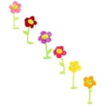thumbnail image 2 of BESEW7 Artificial Sunflowers Plush Bouquet Set of 8 Faux Flowers for Outdoors Bendable Stuffed Floral Home Decoration Graduation Gift, 2 of 9