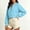 Blue, variant on jjayotai Womens Zip up Sweatshirts Jackets Long Sleeve Casual Loose Outwear with Pockets