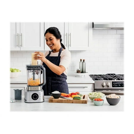 Ninja - Foodi Power Blender Ultimate System 72-Oz. Blender, Smoothie Bowl Maker, Food Processor - Platinum