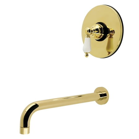 Kingston Brass KB6332PLTO Victorian Single-Handle Pressure Balanced Tub Faucet in Polished Brass