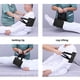 thumbnail image 4 of Minnieouse La correa acolchada suave y durable del poliéster negro de la transferencia para los pacientes rellenó la del oficio de enfermera de masajeadores, 4 of 6