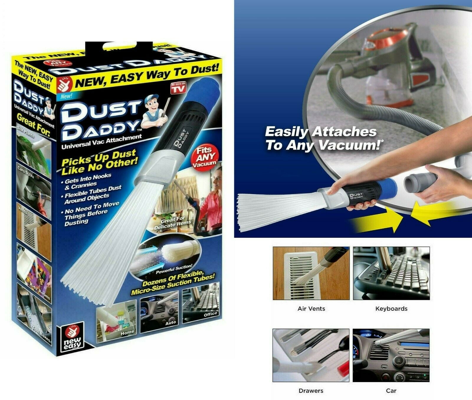 Dust Daddy Review: As Seen on TV Vacuum Attachment 