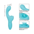 thumbnail image 3 of Rechargeable Butterfly Kiss Flicker Vibrator in Blue, 3 of 5