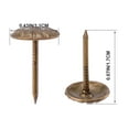 thumbnail image 2 of FUTUREORYY 500Ud Tachuelas Doradas Para Muebles De Sofa Redondo Y Resistente, 2 of 8