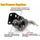 thumbnail image 4 of Manómetro de presión de combustible automotriz de alto rendimiento, color negro, ajustable, 4 of 5