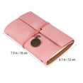 thumbnail image 2 of vintage diary Vintage Scrapbook Planner Creative Writing Notebook Travel Diary Notepad Stationery (A6 Pink, Horizontal Version), 2 of 6